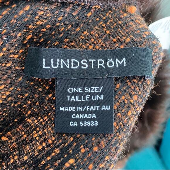 Linda Lundstrom Vintage Fur Trimmed Wrap One size - Picture 7 of 8